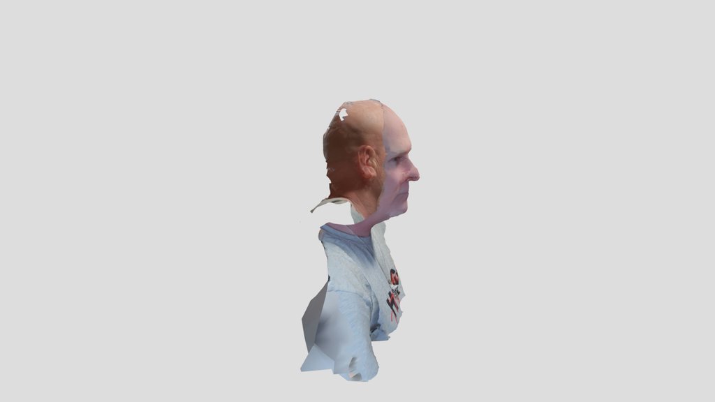 3D head scan V1 by Nyel Myel