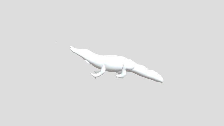 crocodile 3D Model