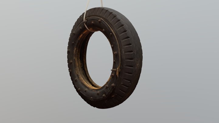 HIGH Pula-ajan rengas - Emergency tyre 3D Model