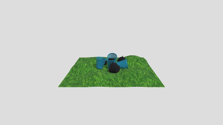Trash Bag 3D Model