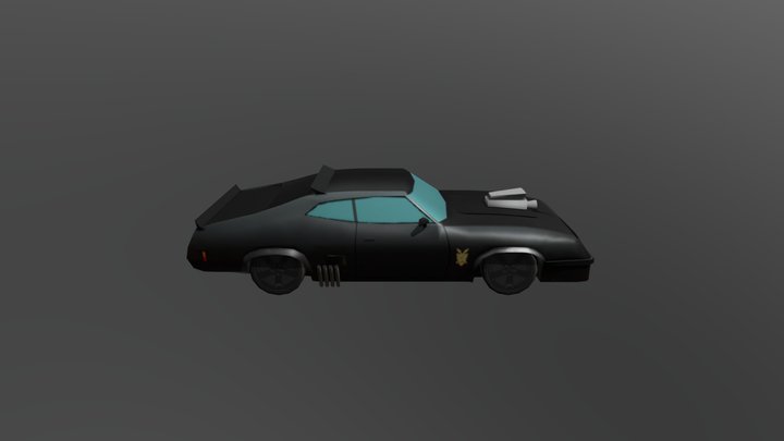 V8 Interceptor 3D Model