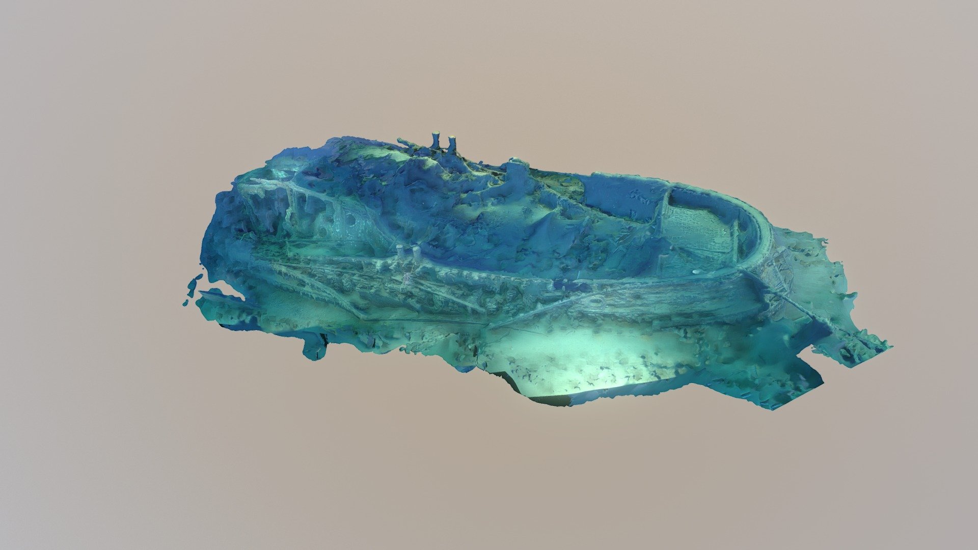 New Hope Shipwreck Stern 15445