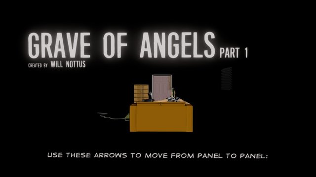 Grave Of Angels 3D Comic 3D Model