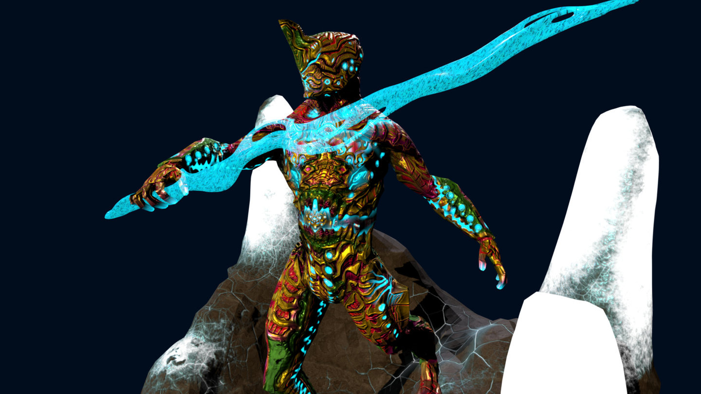 Infested Demon Knight Excalibur