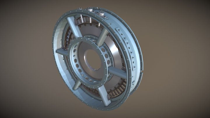 Air Inlet Housing 3D Model