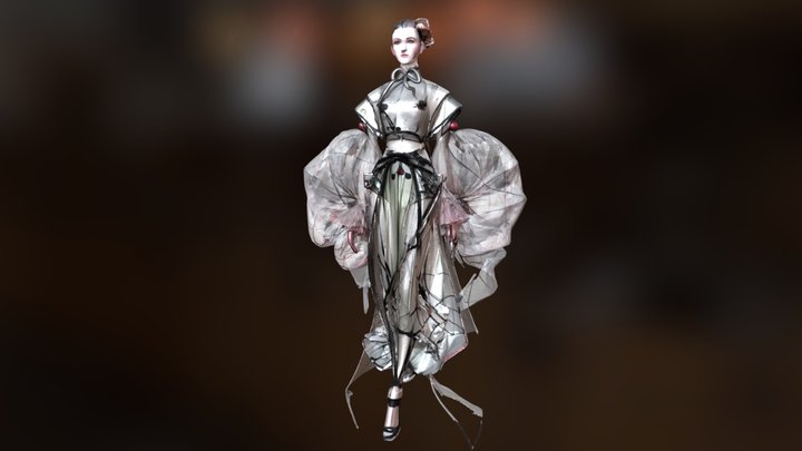 model mannequin sketch (Tripo IA) – Modello 3D gratuito STL