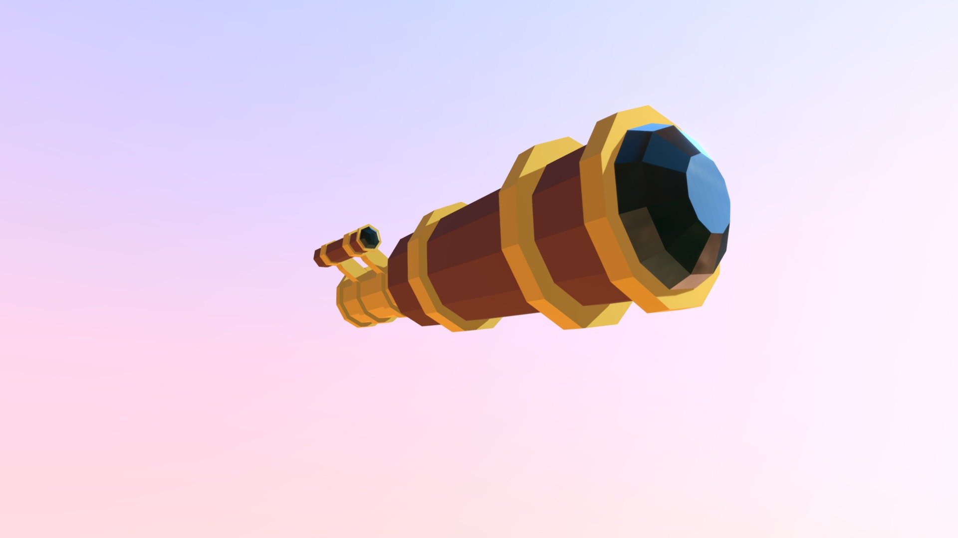 LowPoly telescope