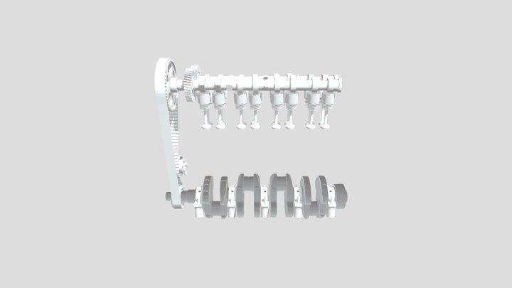 简单动画测试 3D Model