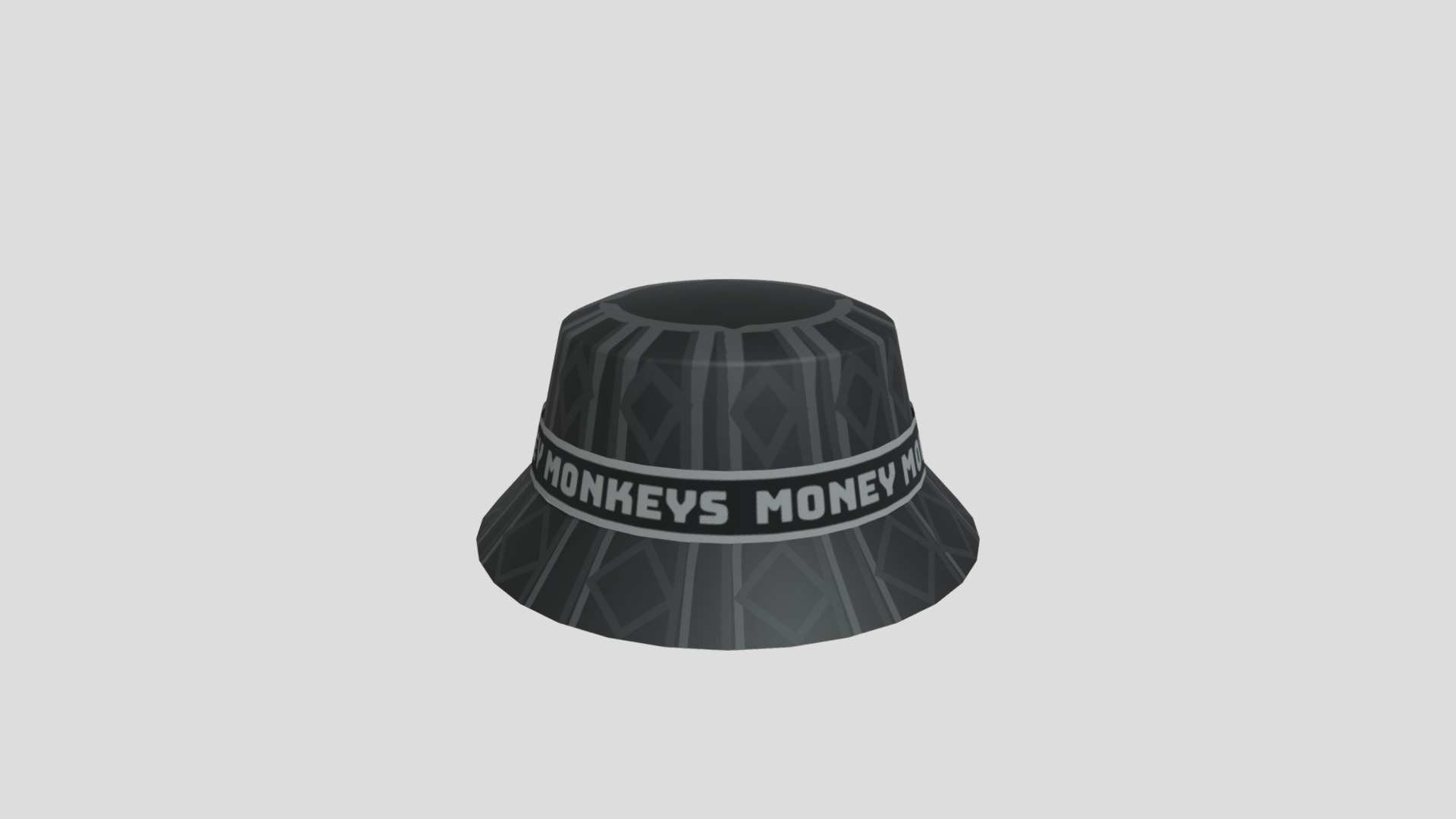 Money Monkey Bucket Hat - 3D model by yourmetaplanet [3ad1199] - Sketchfab