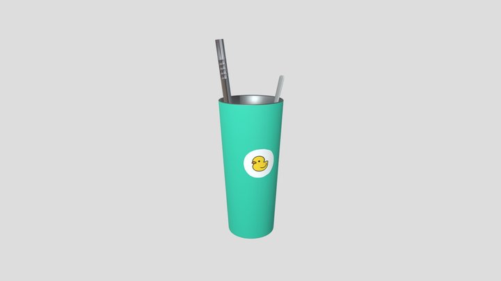 Bubble Milk Tea 3D Model