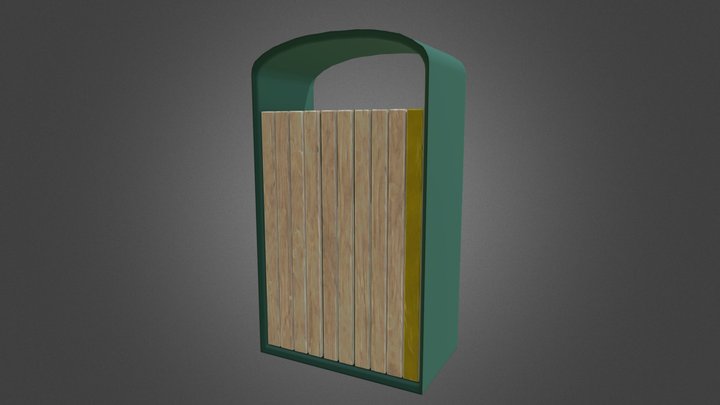bin 3D Model