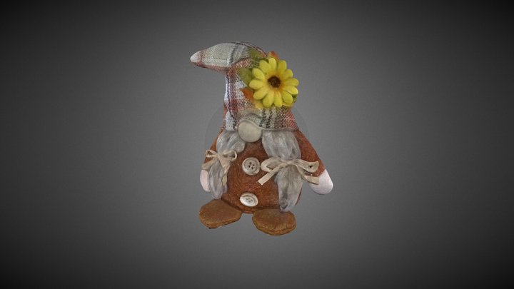 Grandma Gnome Scanned by Revopoint INSPIRE 2 – Free 3D Model STL