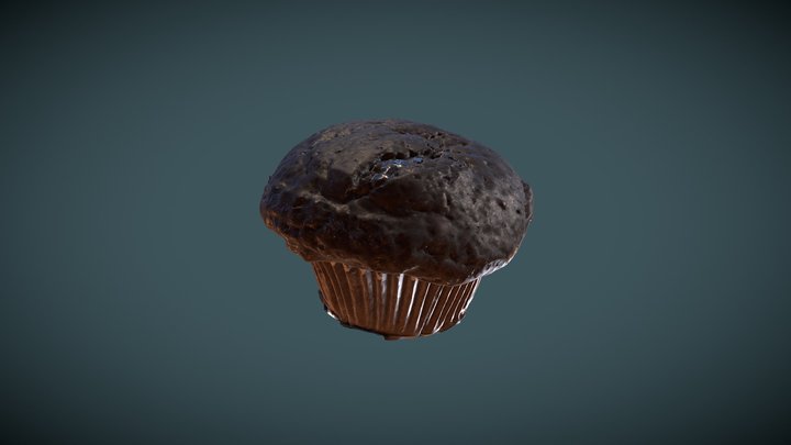 Muffin scan artec spider 3D Model