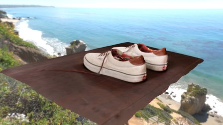 White Vans - Photogrammetry 3D Model