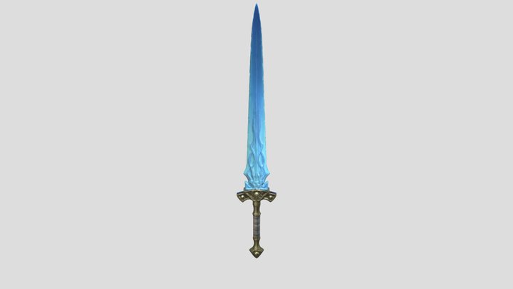 ice sword 3D Model