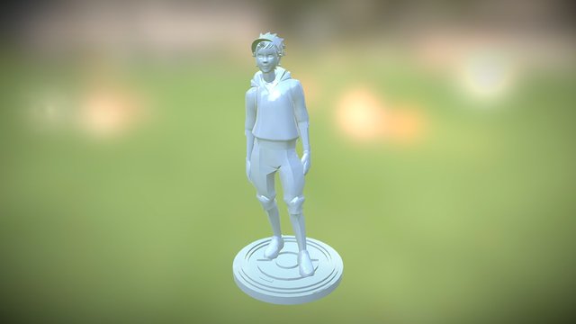 Pokemon GO: Trainer Avatar - Male Idle Pose 3D Model