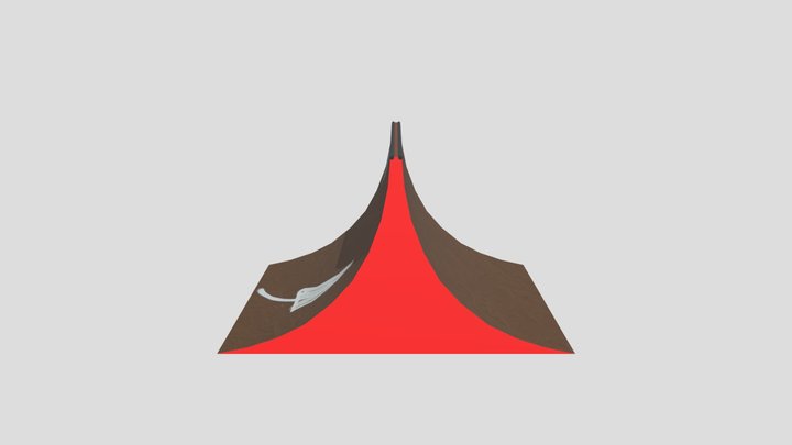 Spine, skate ramp 3D Model