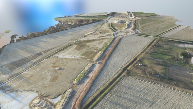 Cantiere stradale 3D Model
