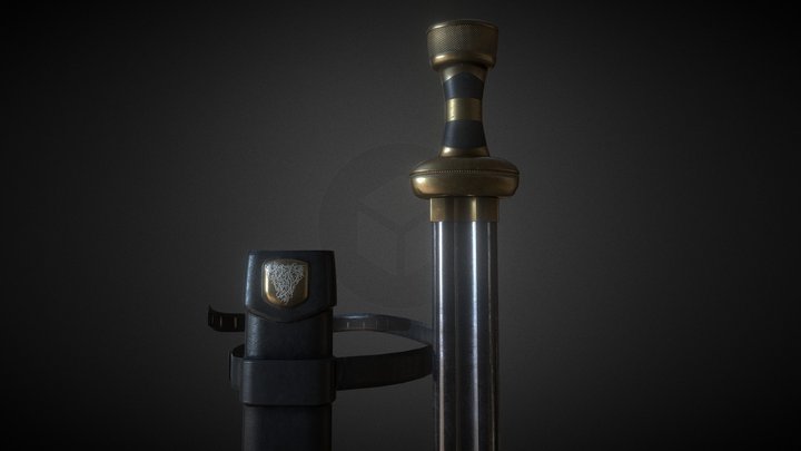 Viking Sword 3D Model