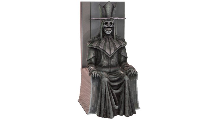 Solo Leveling Statue of god 3D Model