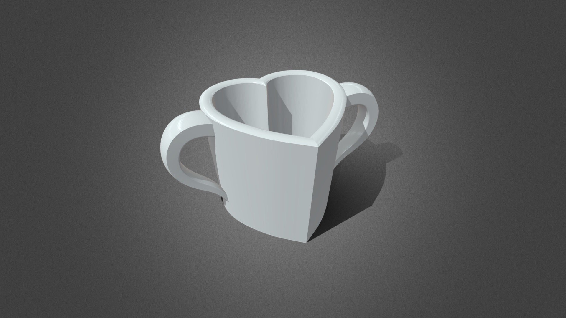 Love cup 3d printing model