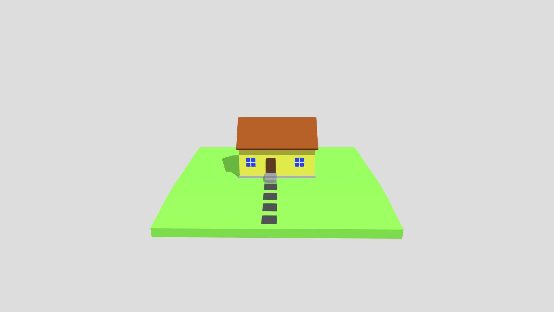 Low Poly House - Download Free 3D Model By SuihkuLakko [3ad967e ...