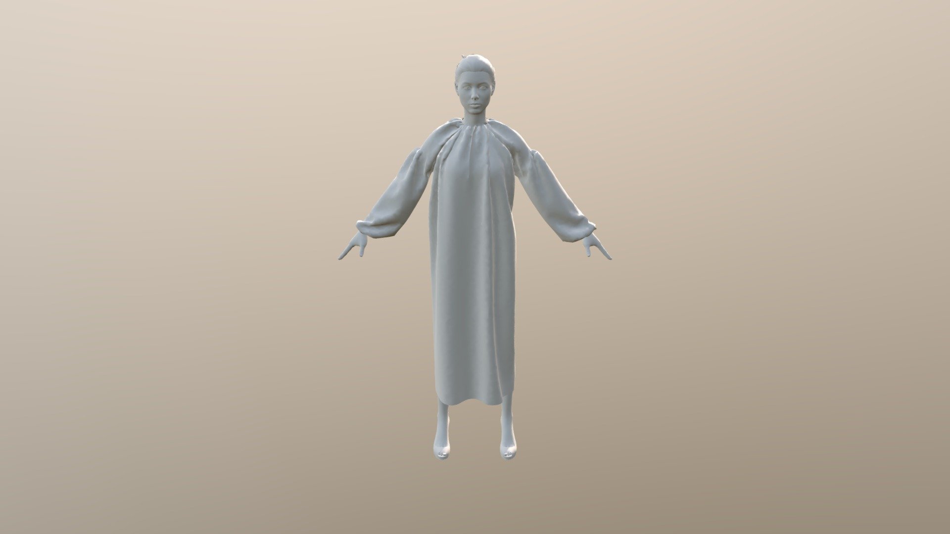 Жіноча сорочка, Крій SRZ60 — Sketchfab embed 3D viewer
