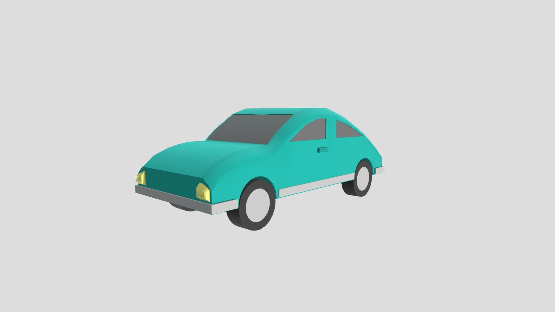 Turquoise Car