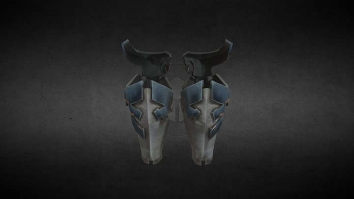WOD Leg Armor 3D Model