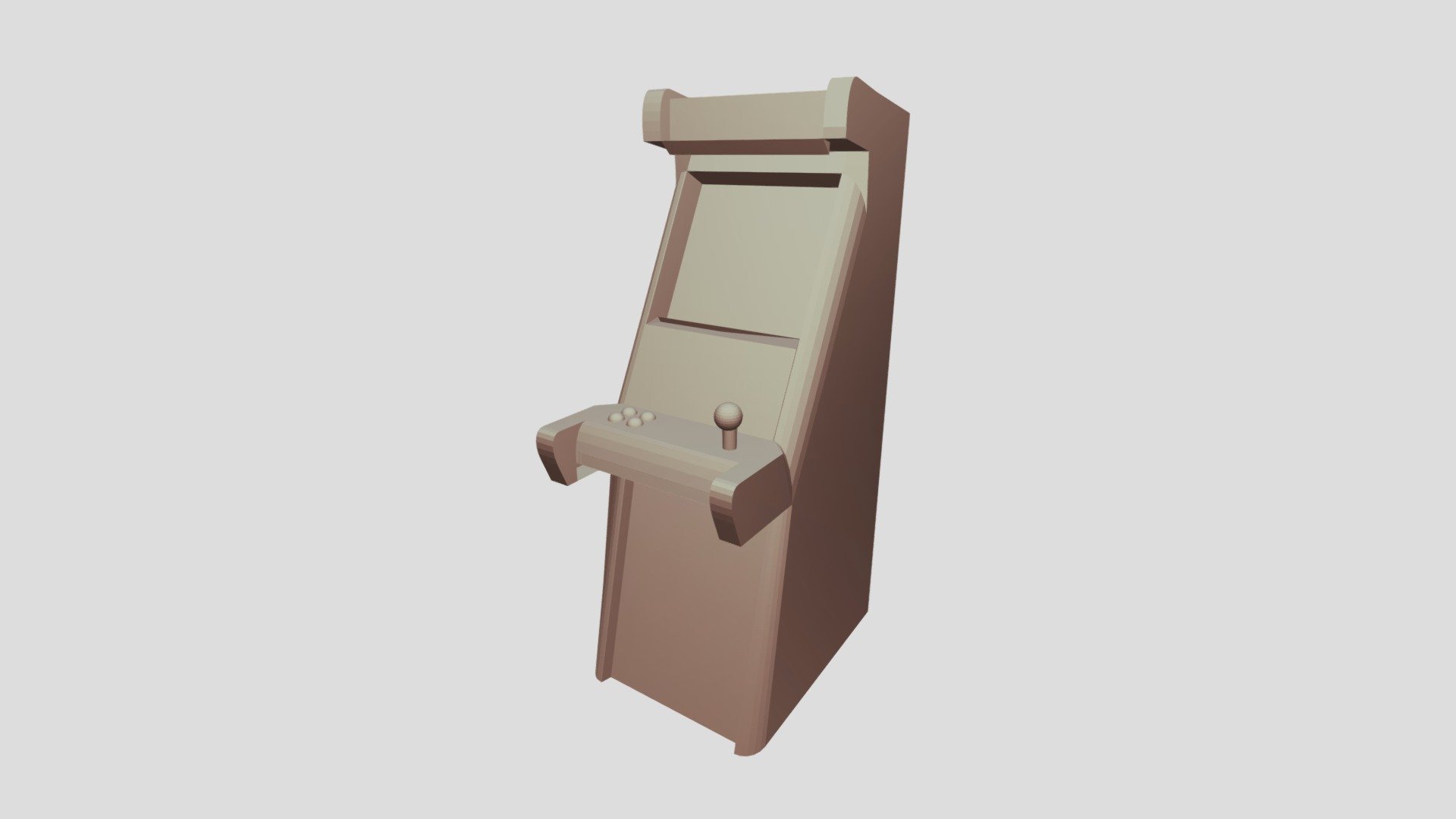 The Arcade Machine - 3D model by h018601n [3adab57] - Sketchfab