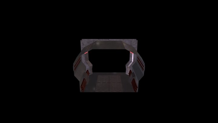 Corredor Versao 1 3D Model