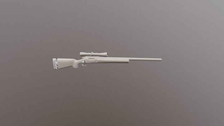 M24 Sniper Rifle 3D Model