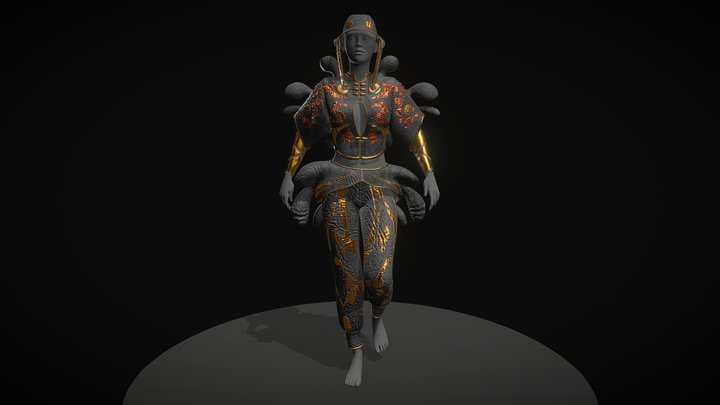 Digital Fashion -  Ishmael Chaudhry 3D Model