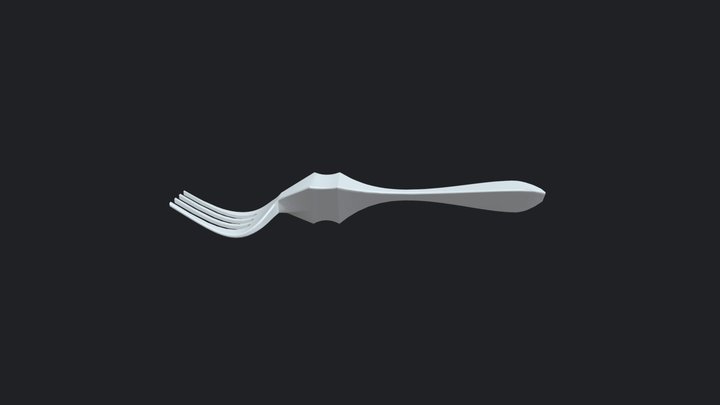 Arthritis Fork — Iteration 2 3D Model