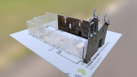 Igreja de Nogueira da Montanha 3D Model