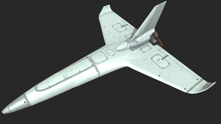 Morok UAV Drone 3D Model 3D Model