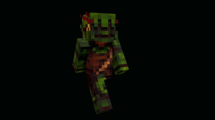 Terraria Jungle Armor 3D Model