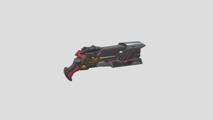 John-gotch reaper-dracula-shotgun. 3D Model
