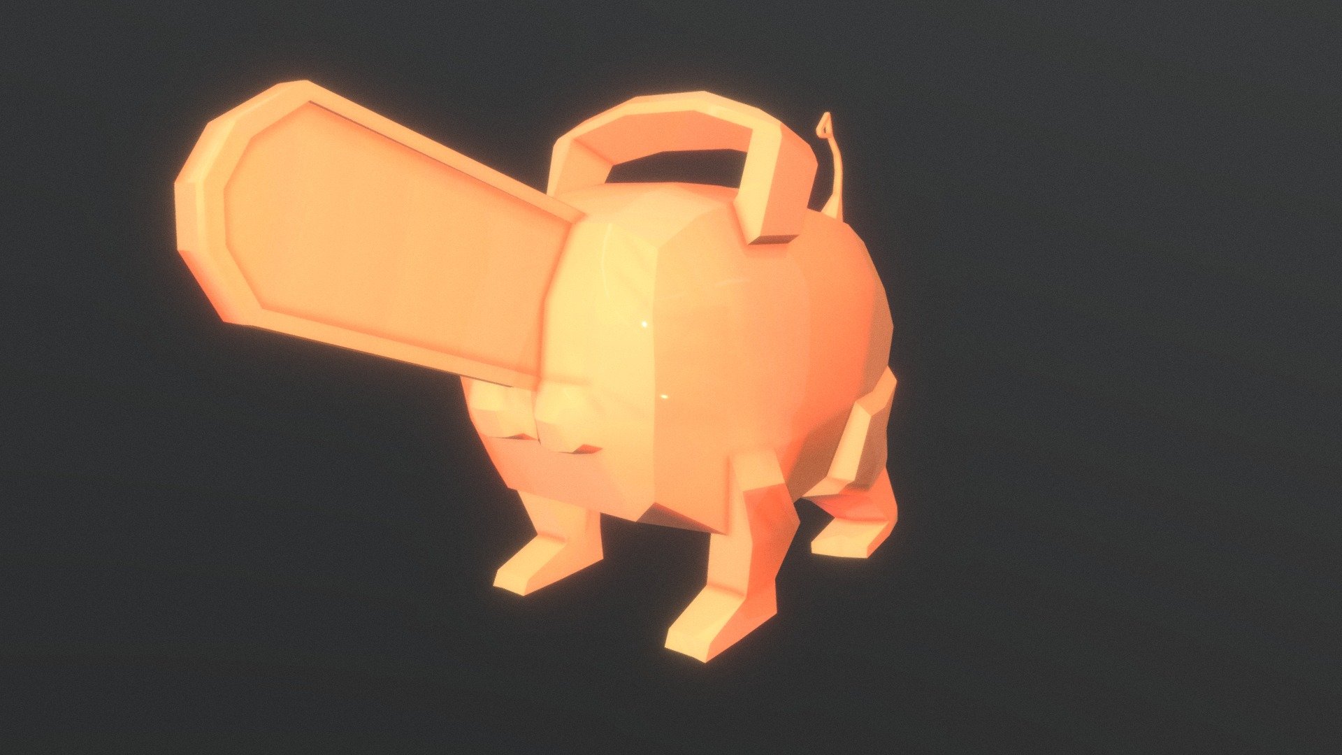 Pochita - 3D model by Miko (@WhosMiko) [3ae2da1] - Sketchfab