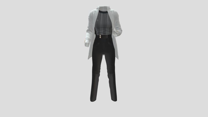 Classy outfit 3D Model