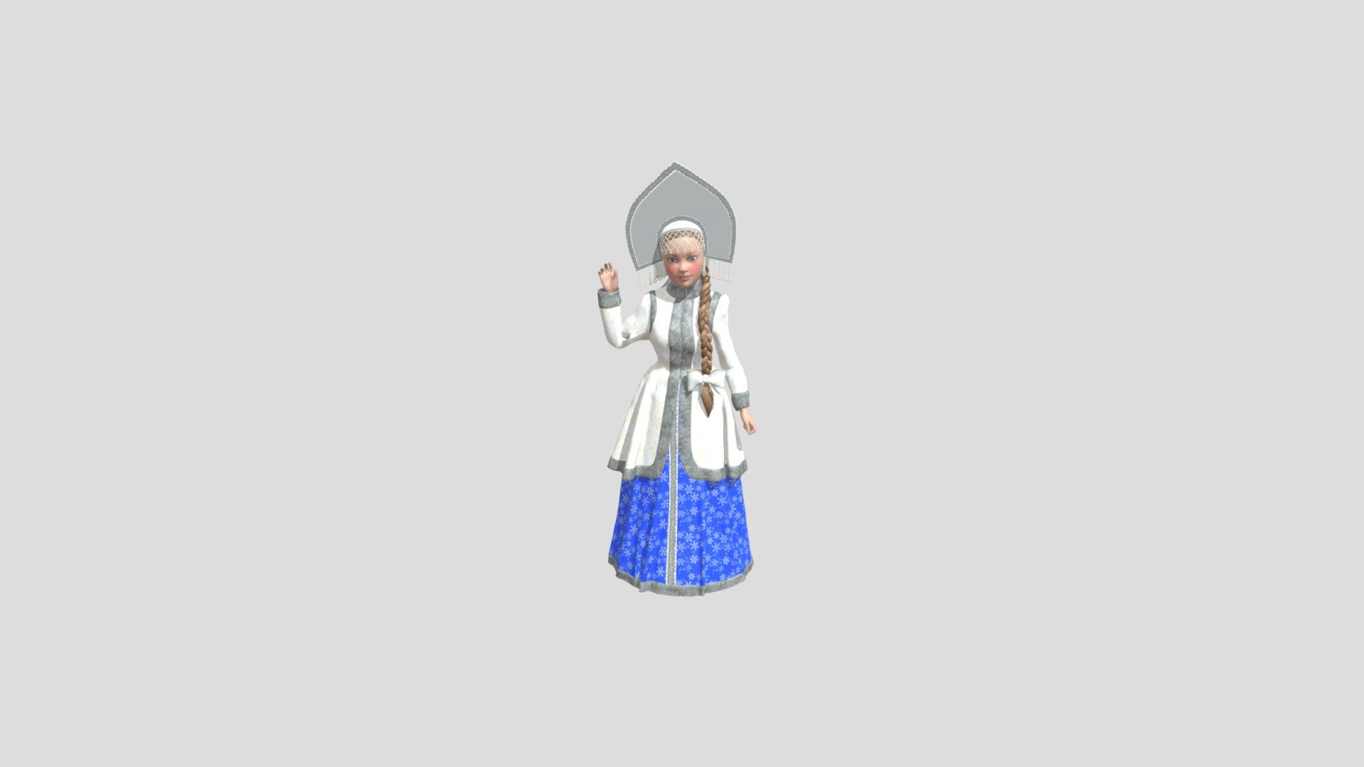 Внучка2 - Download Free 3D model by sanya4694 [3ae383e] - Sketchfab