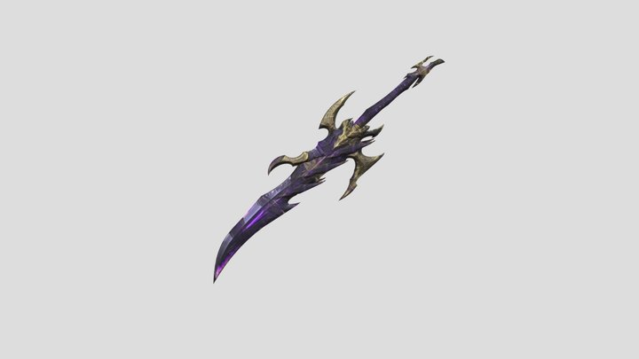 Epilogue Dagger 3D Model