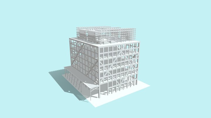 Concept - Scaffolding (Model 2) 3D Model