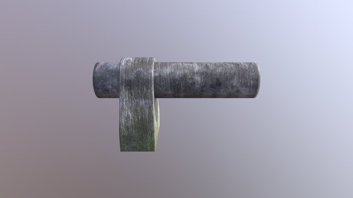 Concrete pipe 3D Model