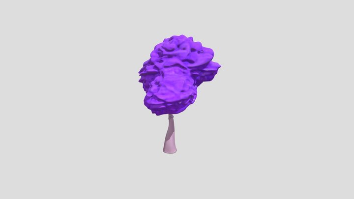 arbol violeta 3D Model