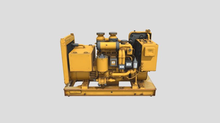 Generator R3 - Hard Surface (200k) 3D Model