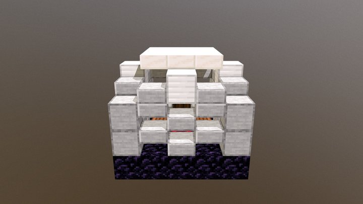 Minecraft Base 3D Model