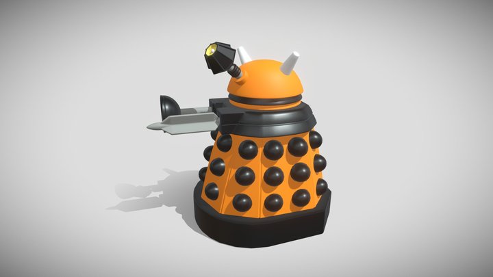 Dalek 3D Model