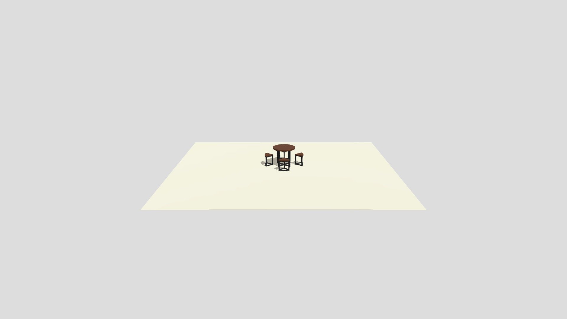 Table and chair