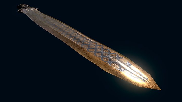 Qingwang Sword 3D Model